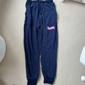 Soulcycle navy joggers